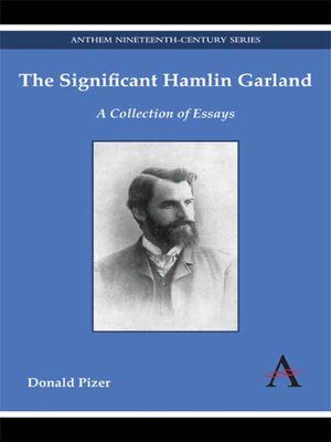 cover image of The Significant Hamlin Garland